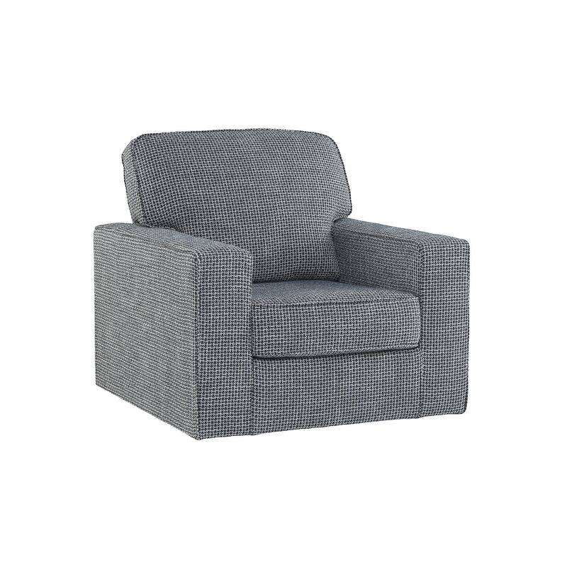 Signature Design by Ashley Olwenburg Swivel Accent Chair - 38" W x 38" D x 37" H