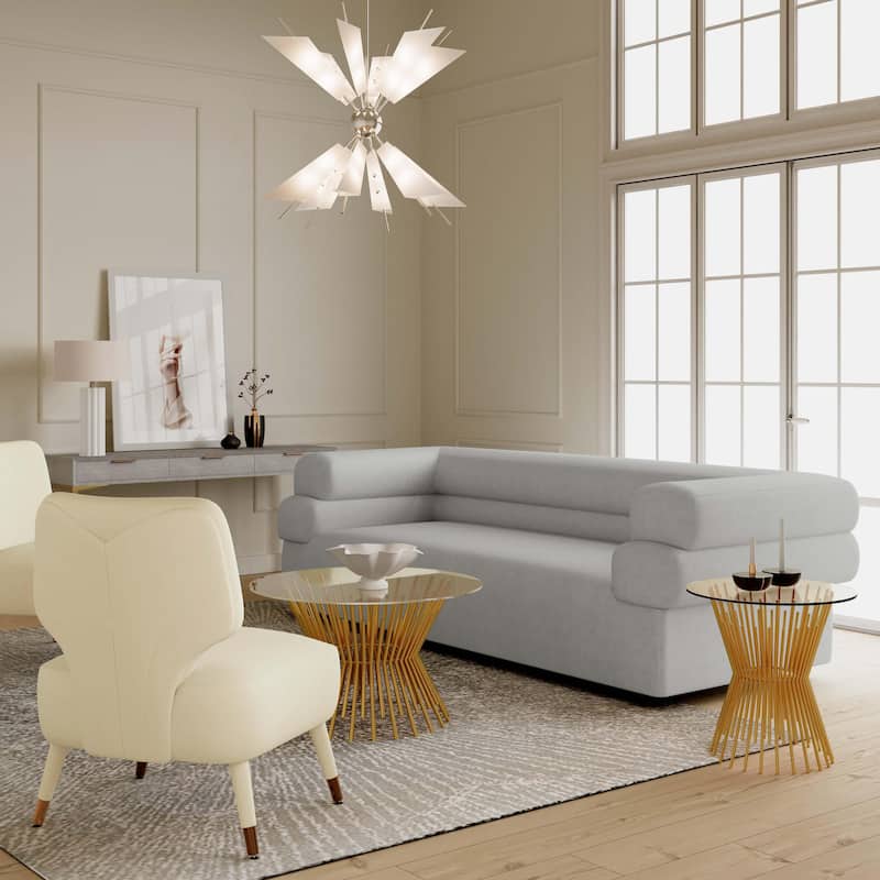 Athena Velvet Accent Chair