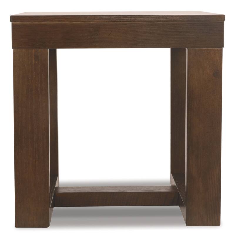 Signature Design by Ashley Watson Brown Coffee Table with 2 End Tables - 56" W x 42" D x 17" H