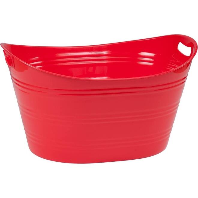 CreativeWare Double Walled Party Tub With Drain Plug On Sale Bed