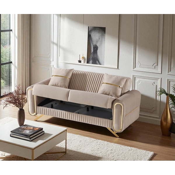 Tufka 2 Pieces Living Room Sets 1 Sofa 1 Love seat - Bed Bath