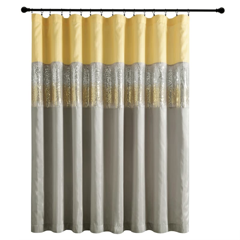 Lush Decor Night Sky Wide Width Single Curtain Panel (1Panel)