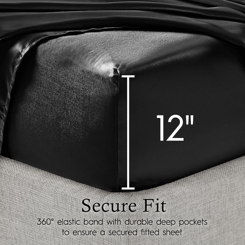 Juliette LeBlanc New York Silky Satin Sheet Sets