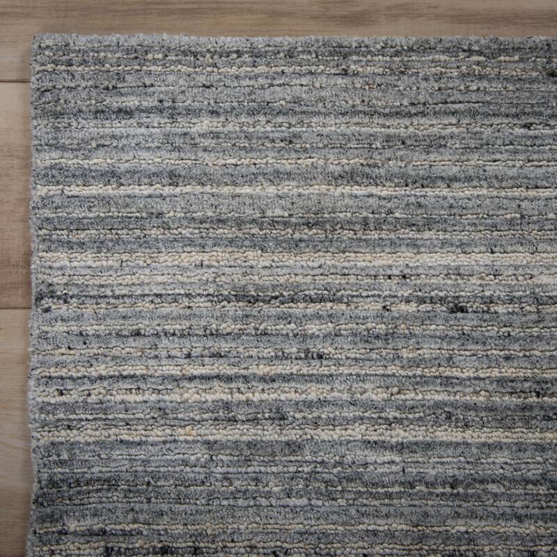 Alora Decor Deluxe Hand Loomed Heathered High/Low Rug