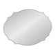 preview thumbnail 61 of 70, Kate and Laurel Leanna Scalloped Oval Wall Mirror