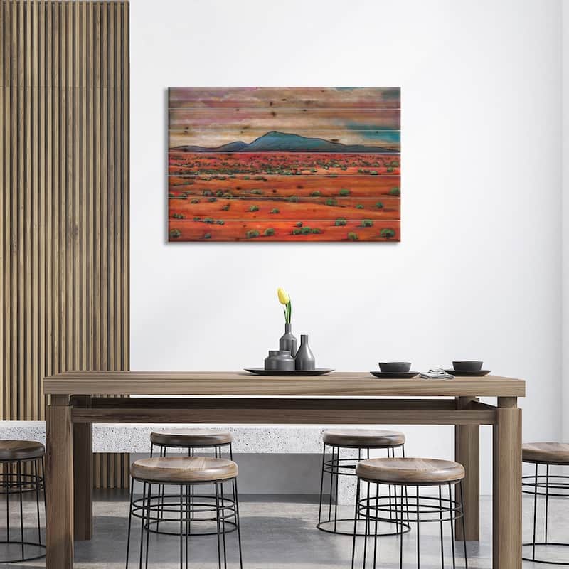 Lucid Dream Print On Wood by Johnathan Harris - Multi-Color