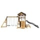 preview thumbnail 14 of 36, Backyard Discovery Endeavor II Cedar Wood Swing Set, Slide, Play Deck