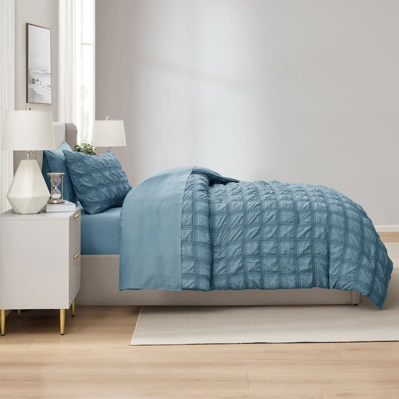 Empyrean Modern Comforter Seer Sucker
