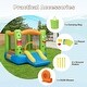preview thumbnail 9 of 7, Costway Inflatable Bounce House Jumper Castle Kids Playhouse with 550W - 110''×83''×67'' (L×W×H)