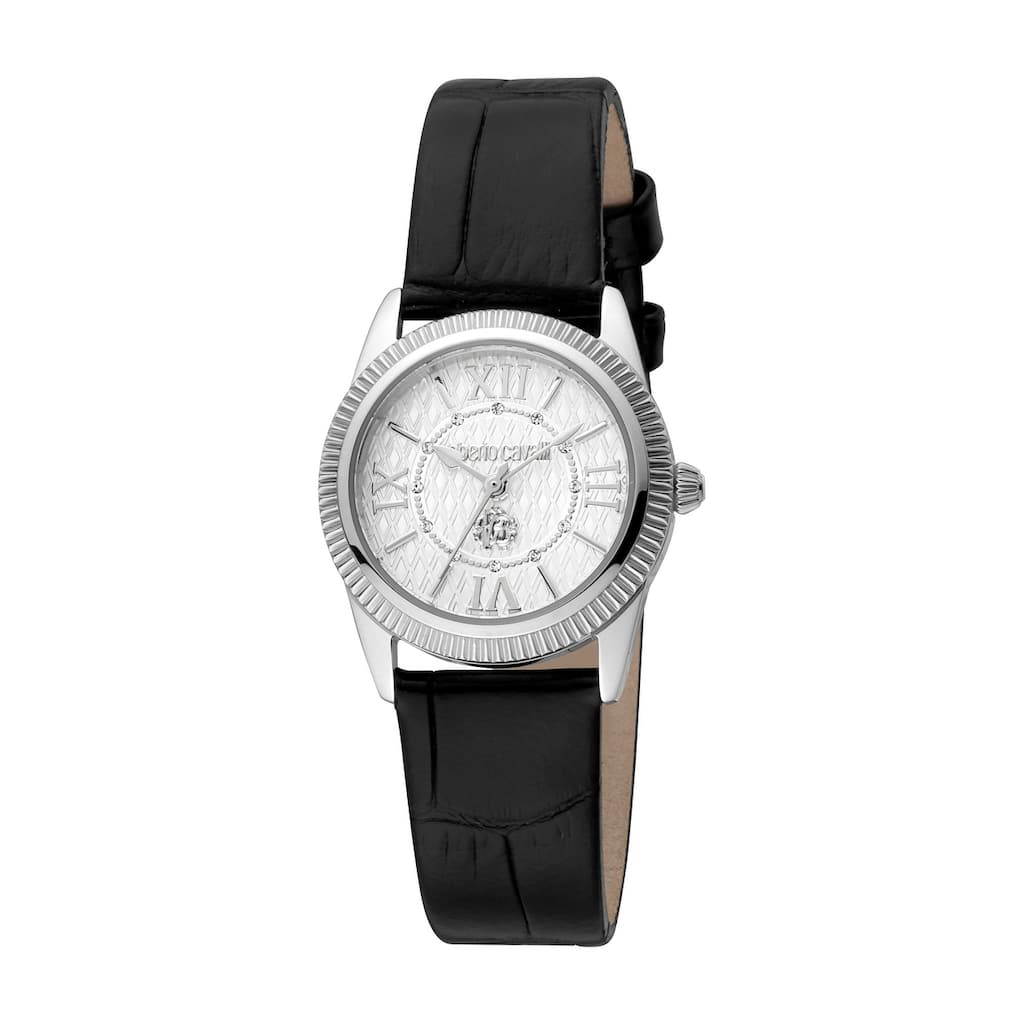 Roberto Cavalli Women RC5L035L0015 Quartz Watch - Silver-Tone