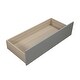 preview thumbnail 12 of 13, Twin Platform Storage Bed with Two Drawers and Headboard for Spacious Under-Bed Organization