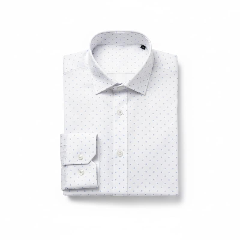 Lucky Brand Men's Printed Stretch Slim Fit Dress Shirt