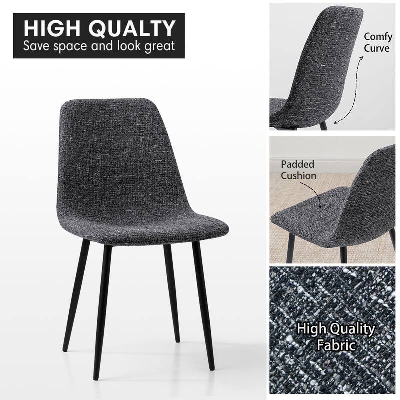 Upholstered Side Dining Chair (Set of 4)