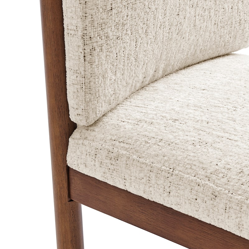 NPD Furniture Melvin Fabric Dining Side Chair (Set of 2)