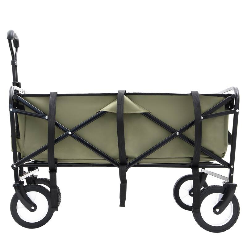 Foldable Wagon Cart with strapping system Beach
