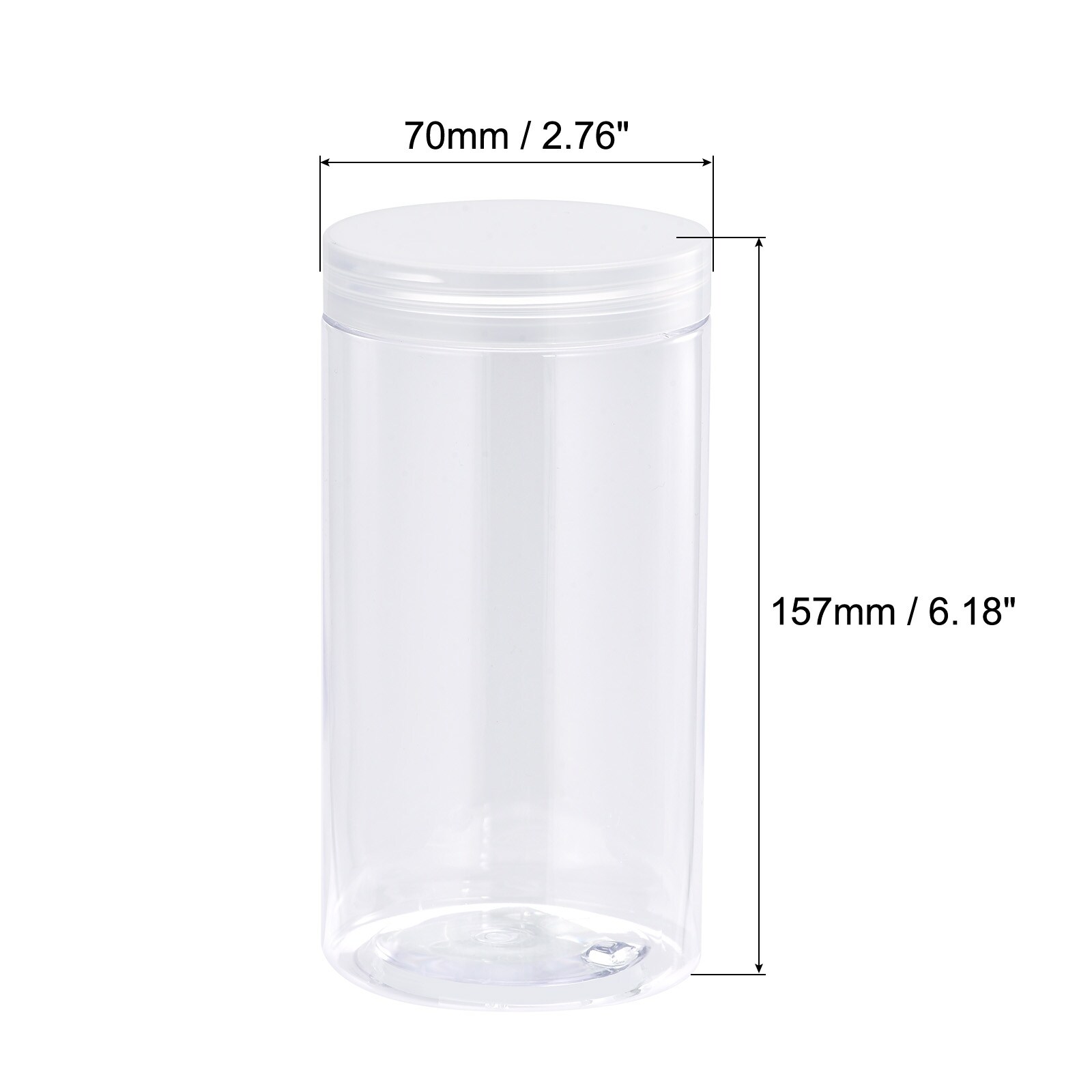 https://ak1.ostkcdn.com/images/products/is/images/direct/2e189a1bf953fc63b0946df660cc1d1ca5c7c240/Round-Plastic-Jars-with-Transparent-Screw-Top-Lid%2C-2Pcs.jpg