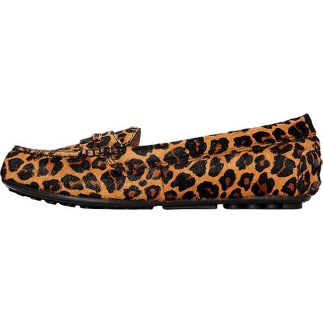 vionic ashby loafer leopard