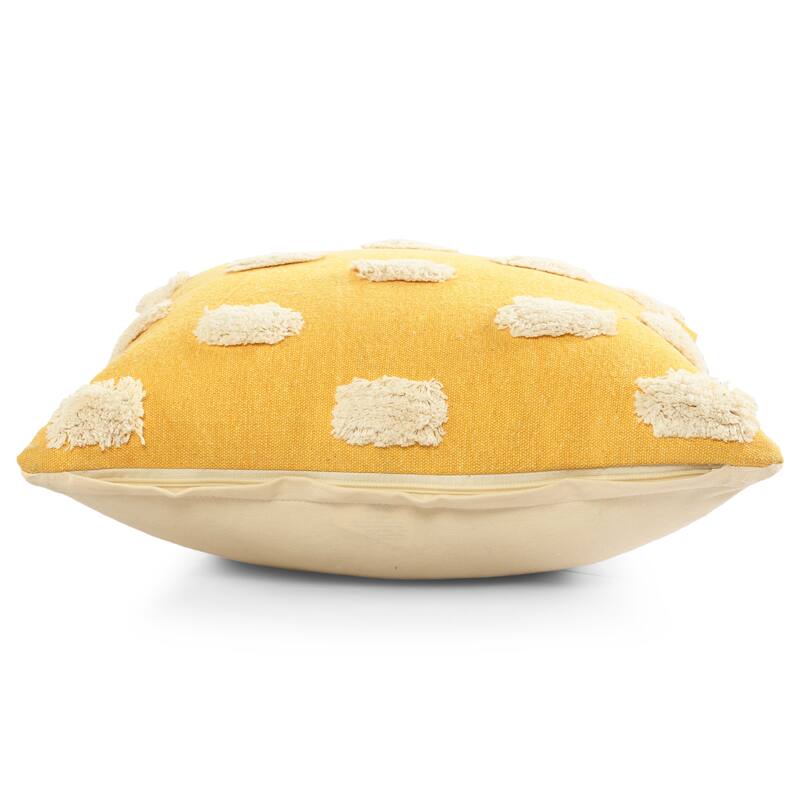 Sevita Zeal Light Pom-pom Cotton Throw Pillow, Set of 2