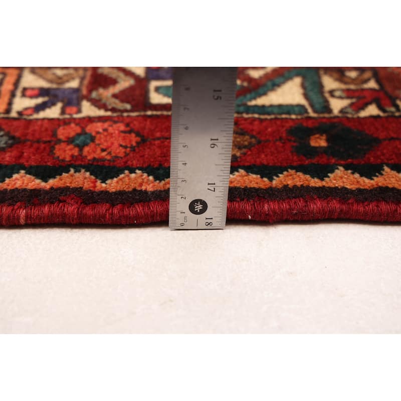 ECARPETGALLERY Hand-knotted Anadol Red Wool Rug - 4'7 x 9'0