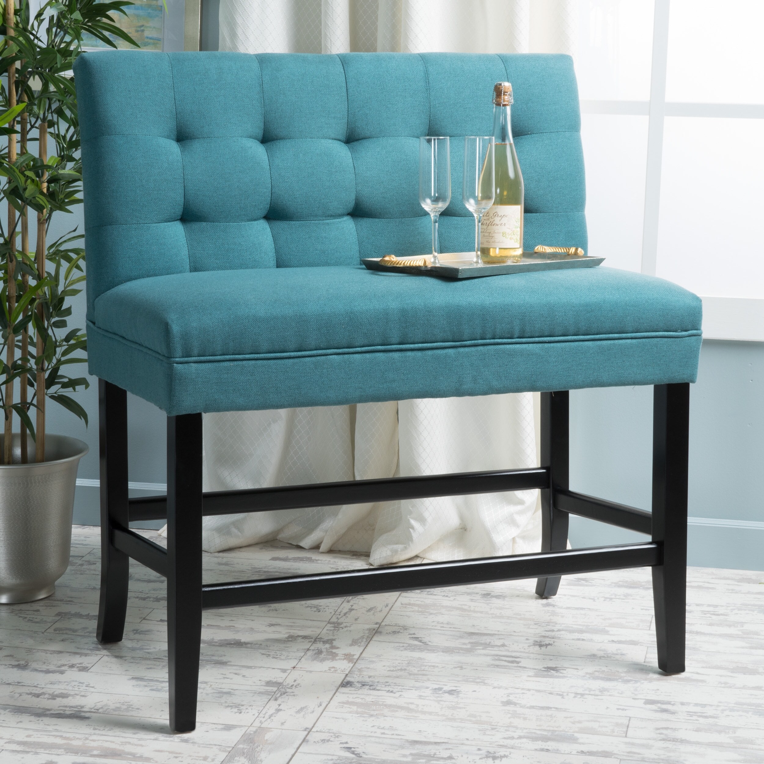 Double barstool on sale bench