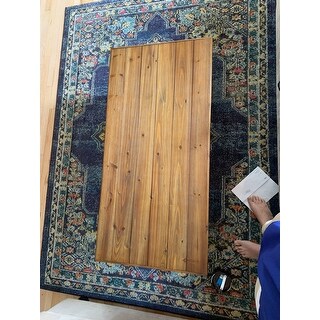 Carbon Loft Oliver Modern Rustic Natural Fir Coffee Table