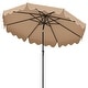 preview thumbnail 4 of 23, Costway 9 FT Patio Umbrella 2-Tier Market Table Umbrella with