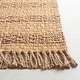 preview thumbnail 7 of 8, SAFAVIEH Handmade Natural Fiber Reinlinde Farmhouse Tassel Fringe Jute Rug