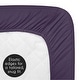 preview thumbnail 5 of 4, Sweet Jojo Designs Boho Wildflower Vintage Floral Girl Fitted Crib Sheet Purple Teal Botanical Bohemian Farmhouse Cottagecore