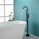 preview thumbnail 9 of 54, Freestanding Double Handle Clawfoot Tub Faucet - 8" x 47"
