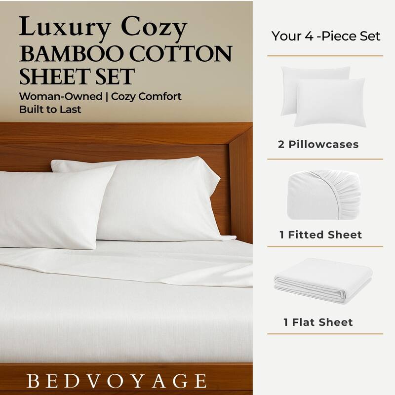 BedVoyage Melange viscose from Bamboo Bed Sheets