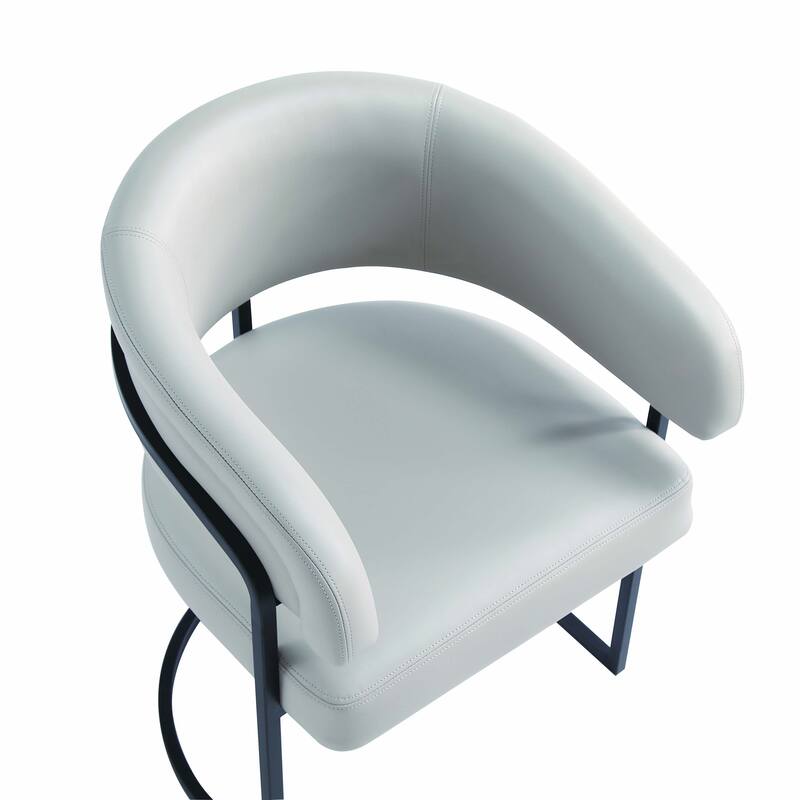 Manhattan Comfort Augusta Modern Leatherette Upholstered Dining Chair