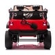 preview thumbnail 90 of 98, 24V Ride-On Car with Double Seat Bluetooth Remote Control MP3 Player and LED Lights