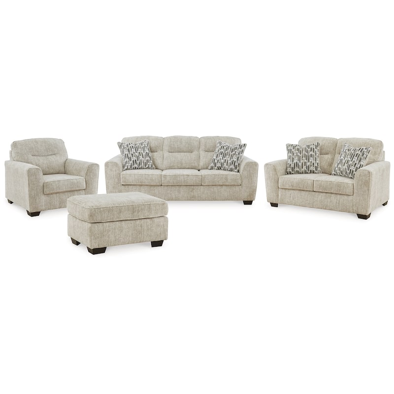 Signature Design by Ashley Lonoke 4-Piece Upholstery Package - 90"W x 38"D x 40"H