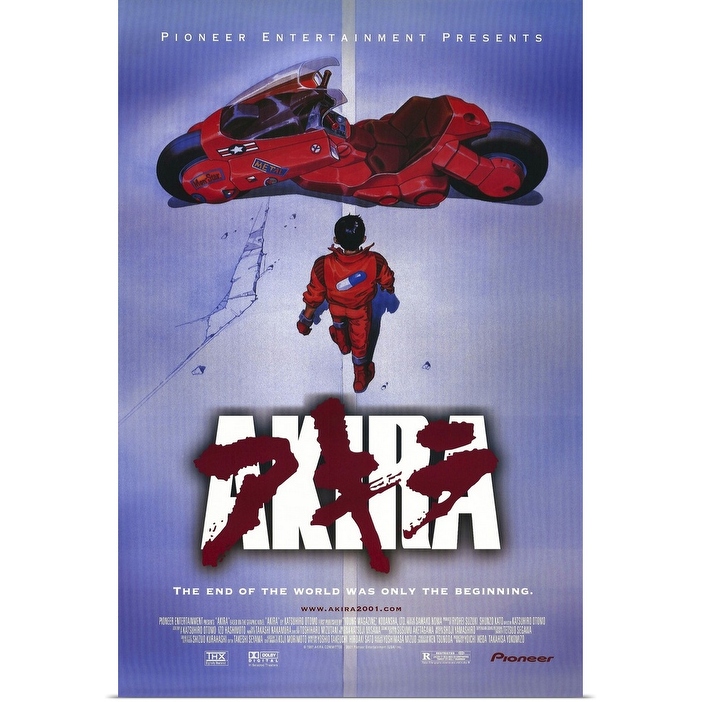 Amazon.com: POSTER STOP ONLINE Akira 2001 - Framed Movie