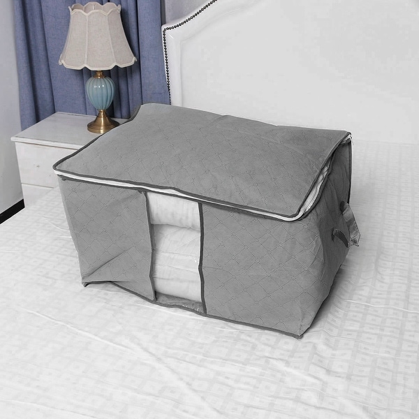 Household Quilt Clothes Blanket Pillow Dustproof Storage Bag Container 22.8 x 16.1 x 13.8 L W H On Sale Bed Bath Beyond 32654954