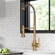 preview thumbnail 31 of 139, Kraus Britt Commercial 3-Function 1-Handle Pulldown Kitchen Faucet
