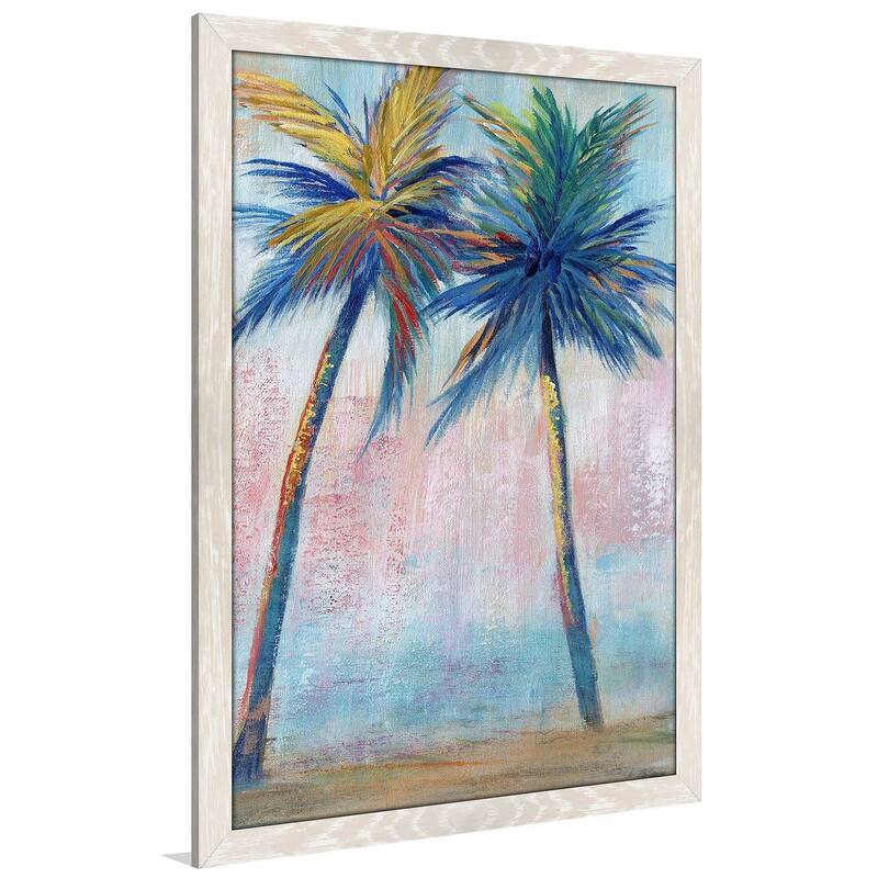 "Color Pop Palms" by Nan II Print on Acrylic