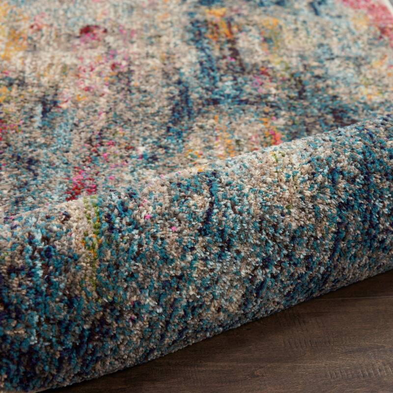 Nourison Celestial Modern Abstract Multicolor Area Rug