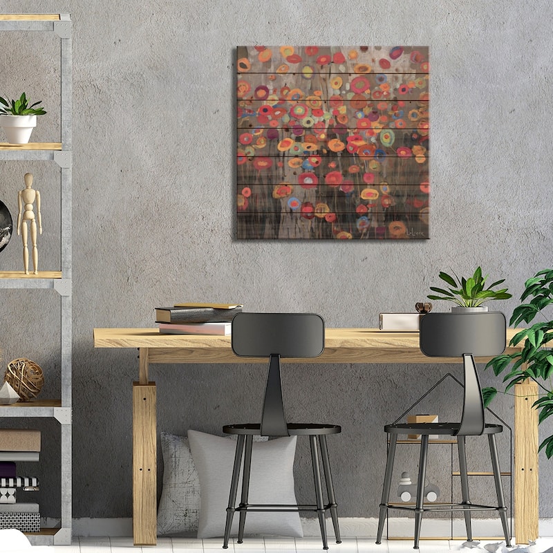 Parade Print On Wood by Don Li-Leger - Multi-Color