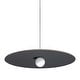 preview thumbnail 1 of 4, Golden Lighting 3133-P24 Faroe 24" Wide Pendant Coffee / Black