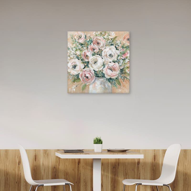 Pretty in Pink by Carol Robinson Canvas Art Print