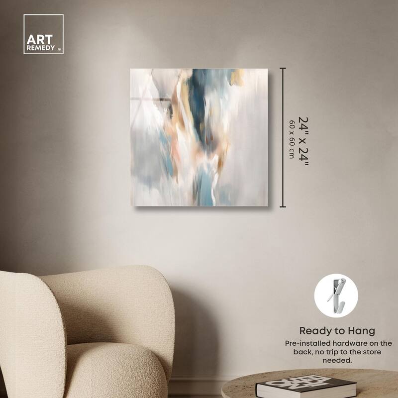 Gilded Gorge II Acrylic by Art Remedy, Ready to Hang