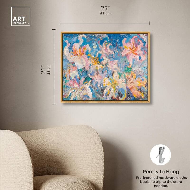 Pastel Riot I Canvas by Art Remedy