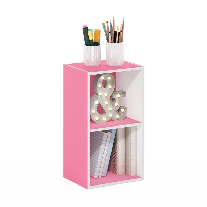 Furinno Pasir 2-Tier Open Shelf Bookcase