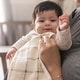 preview thumbnail 7 of 11, Crane Baby Organic Cotton 3-pc. Bunny Burp Cloth Set