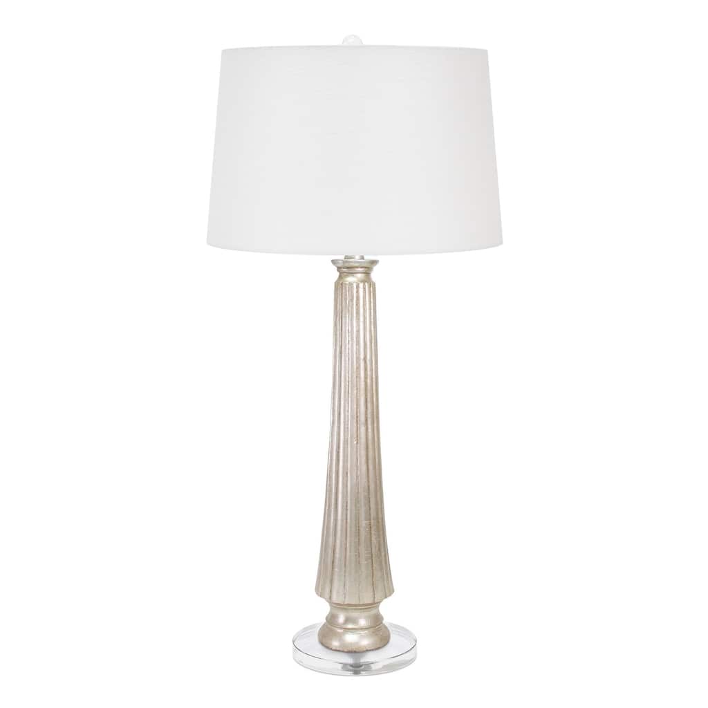Squire Table Lamp with Linen Lamp Shade