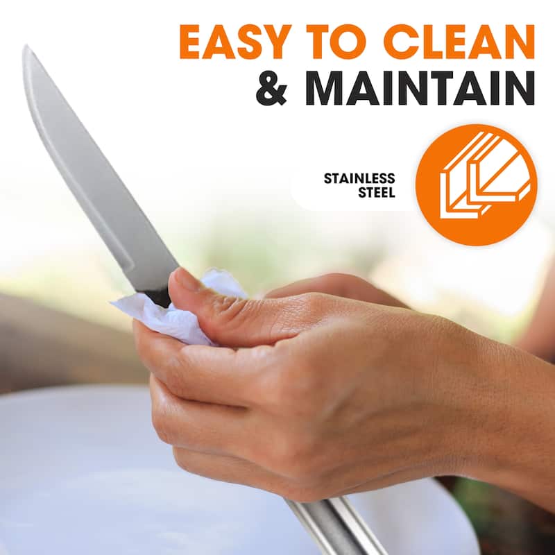 Cheer Collection 30 Piece BBQ Set with Aluminum Case