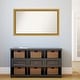 preview thumbnail 169 of 191, Wall Mirror Choose Your Custom Size - Extra Large, Townhouse Gold Wood