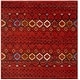 preview thumbnail 51 of 96, SAFAVIEH Amsterdam Bridget Moroccan Boho Rug 4' Square - Terracotta/Multi