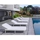 preview thumbnail 18 of 37, Mahina Resin Outdoor Chaise Lounge Chair by Havenside Home